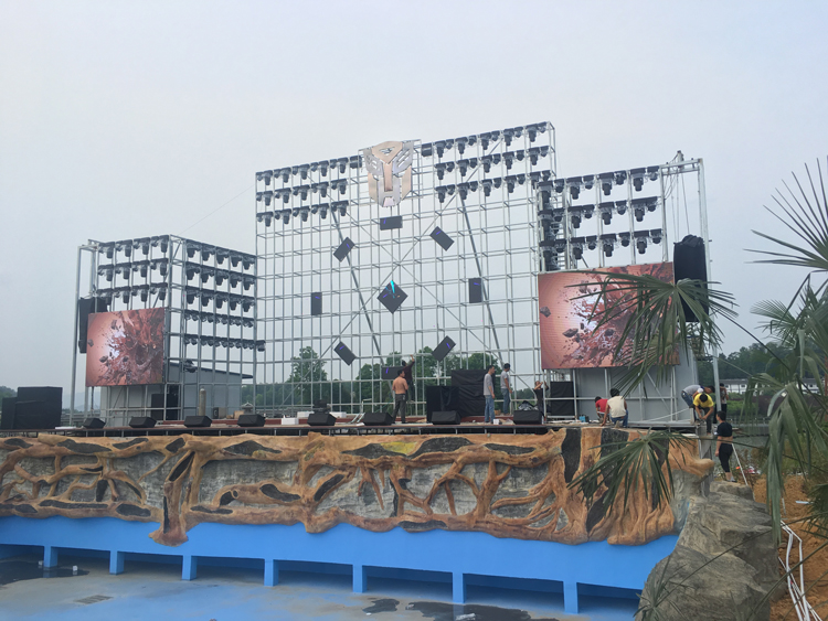 平博舞台灯光厂家文旅景观亮化工程案例展示